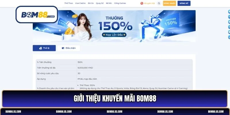 Khuyến mãi BOM88