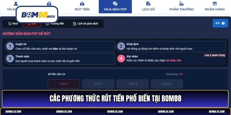 rút tiền BOM88